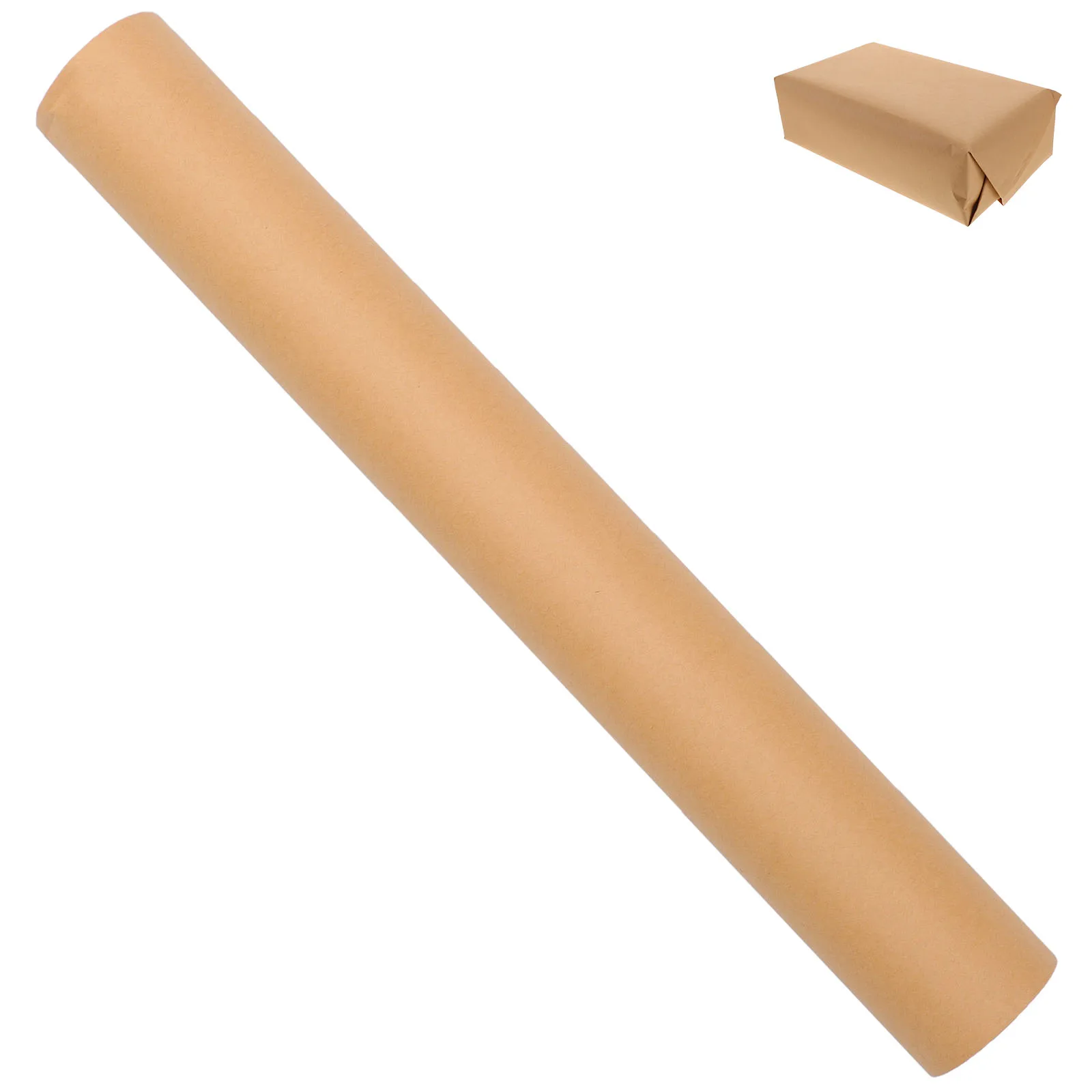 

Brown Kraft Paper Roll Gift Wrapping Material for Packing Pearl Craft Projects Floral Bouquet Decorations Art Supplies