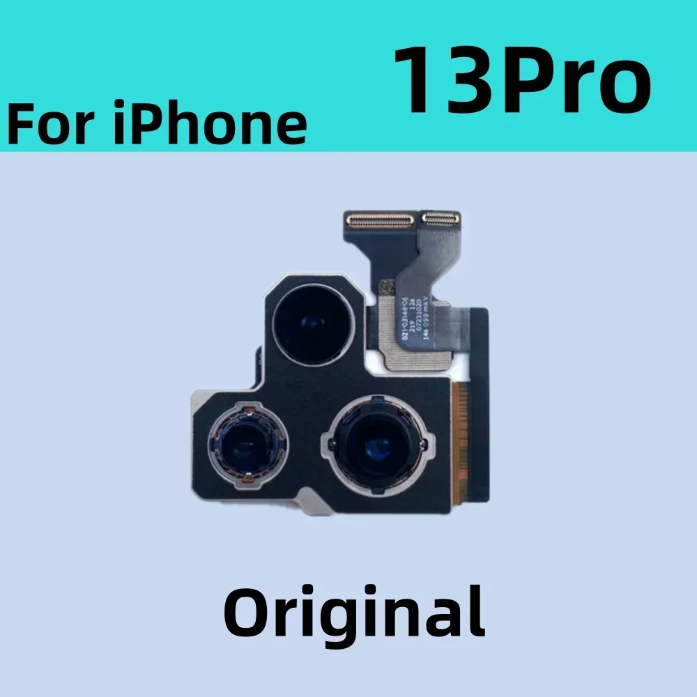 Back Rear Camera For iPhone 11 11Pro 12Pro Max 13 13Pro Max Mini 14plus 14Pro/Max Main Lens Flex Cable Camera module Tested