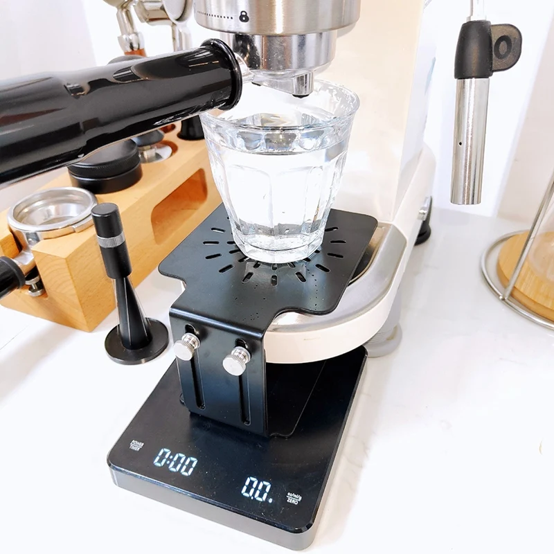 Coffee Scale Frame Height Adjustable Coffee Machine Scale Increased Weighing Waterproof Scale Protection Frame