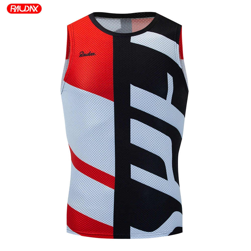 Raudax men and women Sleeveless Cycling Vest Ciclismo Cycling Jersey Mtb bike Base Layer Cycling Clothing Motorcycle Vest