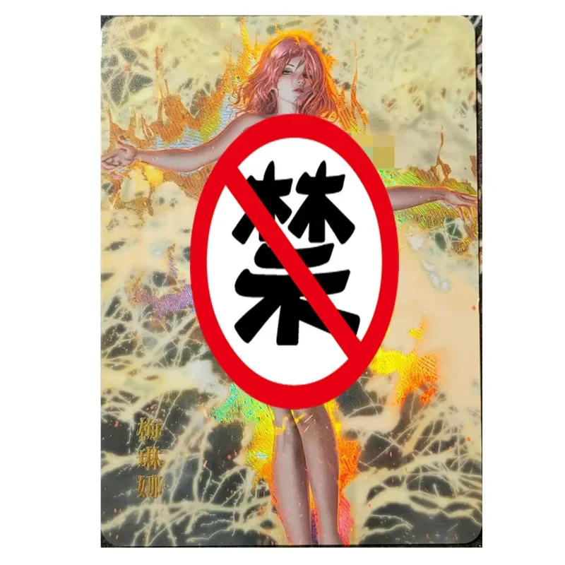 

1 шт./компл. DIY аниме карта богини Melina персонаж серии ACG сексуальная кавайная игрушка подарок игра коллекционные карты комиксов