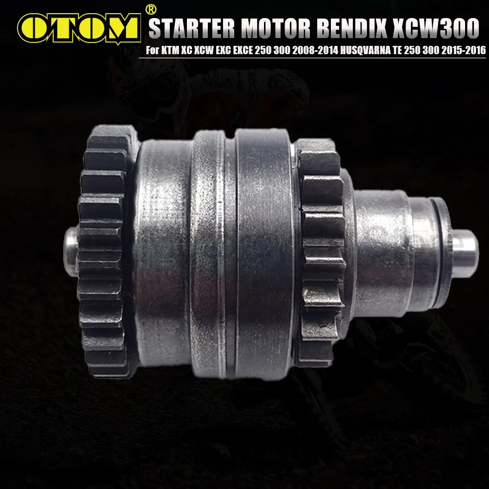 Motocicleta para ktm husqvarna unidade de arranque bendix motor de partida engrenagem xc xcw exc te 250 300 2015-2016 freeride250r 2015-2017