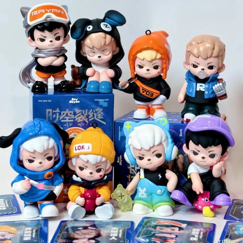 

Tnt Rayan Time Rift Mini Series Blind Box Trendy Toy Anime Figure Mystery Box Keychain Desktop Ornament Doll Model Surprise Gift