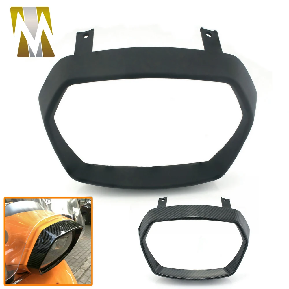 

Motorcycle Headlight Cover Frame Front Light Guard ABS Plastic For Vespa Sprint 50 125 150 Accessories