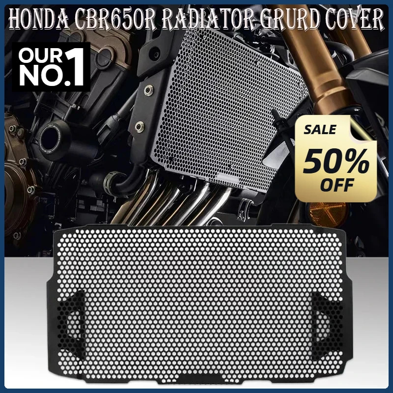 For Motorcycle Honda CB650R 2019-2022 CB 650R CB650 R 2020 2021 Stainless Steel Radiator Guard Radiator Grille Cover Protection