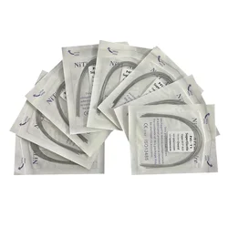 10pcs/Pack Dental Orthodontic Arch Wires NITI Round / Rectangular Oval Form Ortho Arch Wire Dentist Tool