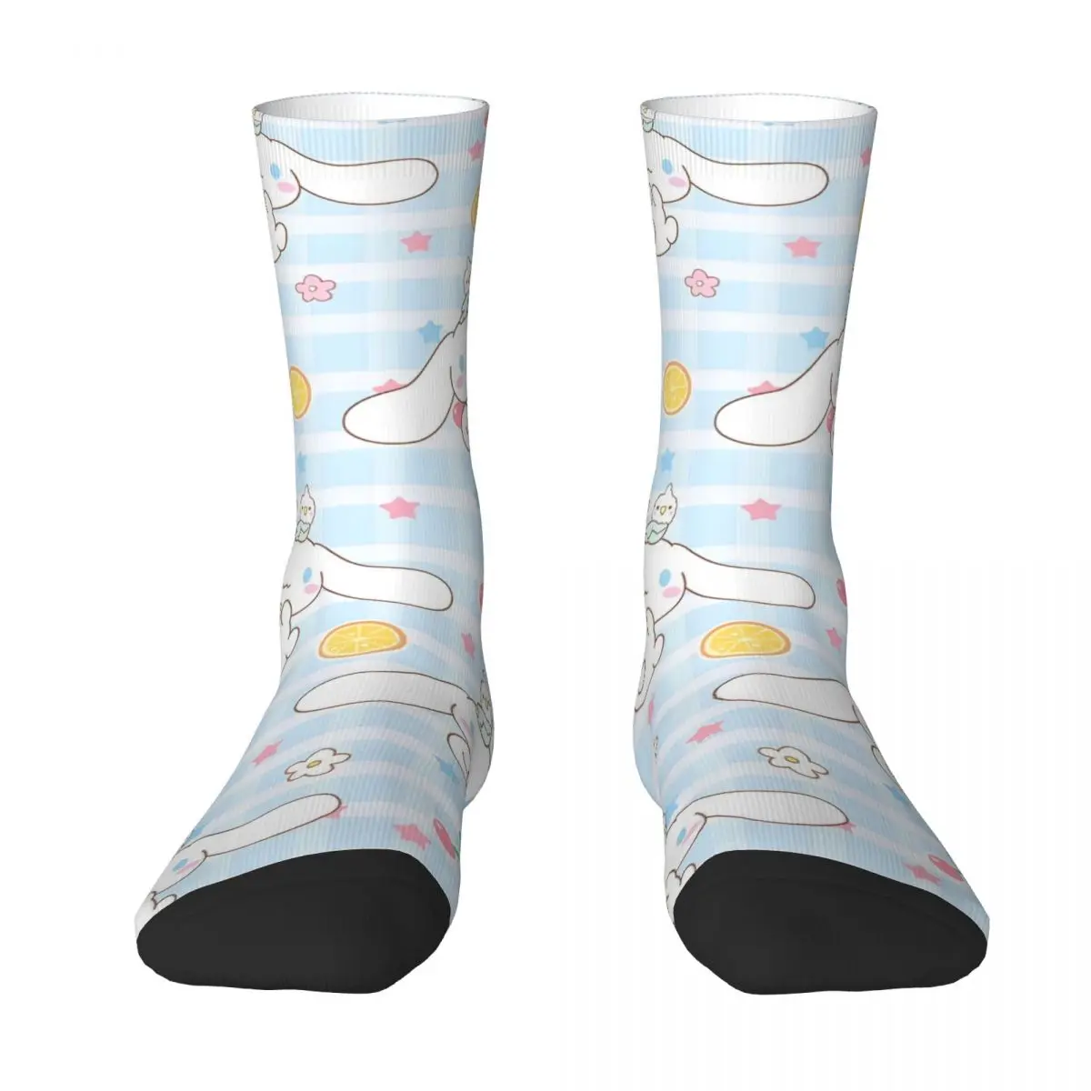 Fashion Male Men Socks Casual Cartoon Cinnamoroll Sock Cute Dogs High Quality Women's Socks Spring Summer Autumn Winter