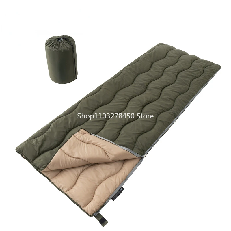 

Outdoor Camping Antibacterial Sleeping Bag Travel Dirt-Proof Single Portable down Cotton