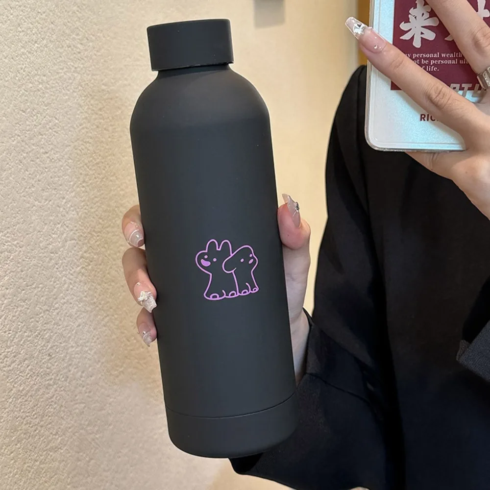 

Drinking Kettle 500ml Insulated Bottle Small Mouth Heat-resistant Small Caliber Thermal Cup Leak Proof Container