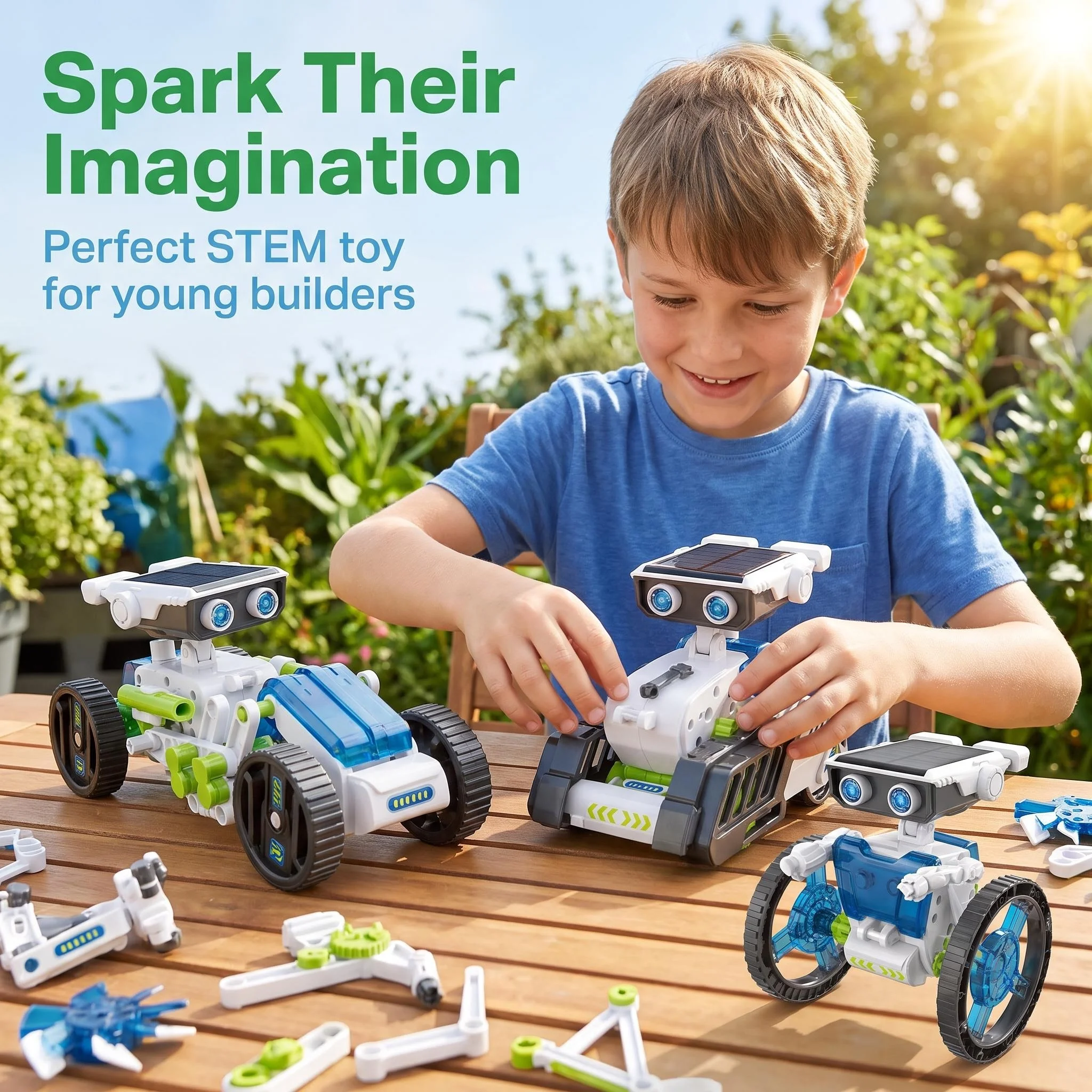 12-in-1 Solar Robot Educationa - đánh giá và giá Science Robotics