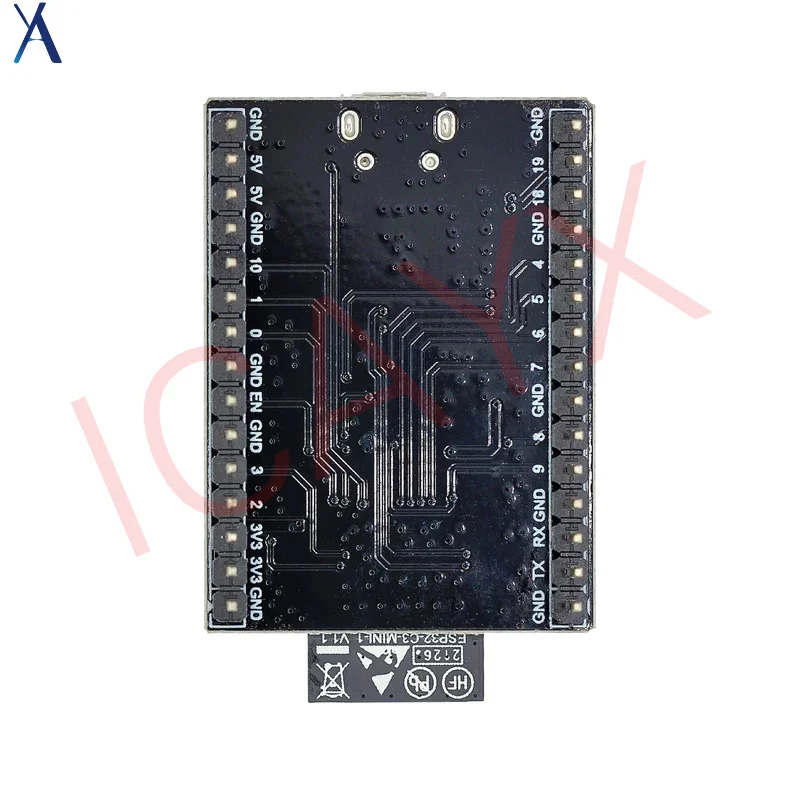Placa de Desenvolvimento ESP32-C3 WiFi+Bluetooth 5.0 Equipada com ESP32-C3-MINI-1 Módulo de Internet das Coisas ESP32 Wifi para Arduino