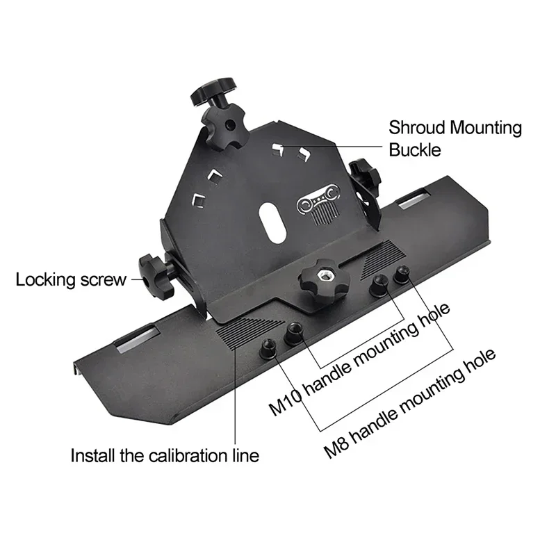 

45 Degree Angle Tiling Cutting Machine Bracket for 125mm Type Angle Grinder Ceramic Tile Cutter Seat Chamfering Guide Locator