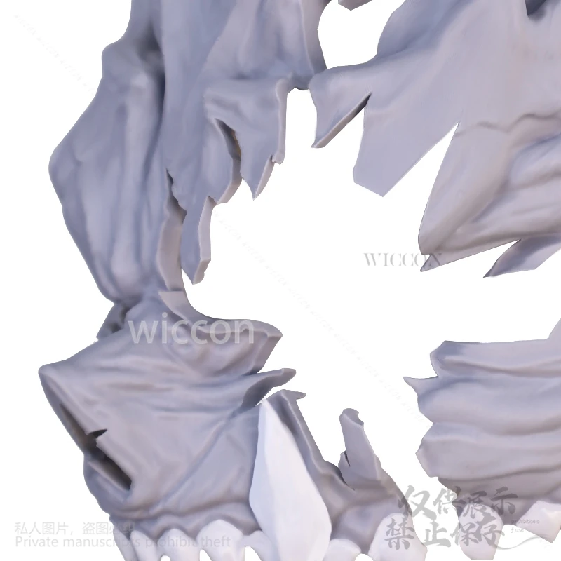 أنيمي Kaiju تأثيري كافكا ثلاثية الأبعاد مطبوعة Hibino قناع زي الجمجمة الوحش Prpos اكسسوارات هالوين عيد الميلاد عيد ميلاد مخصص