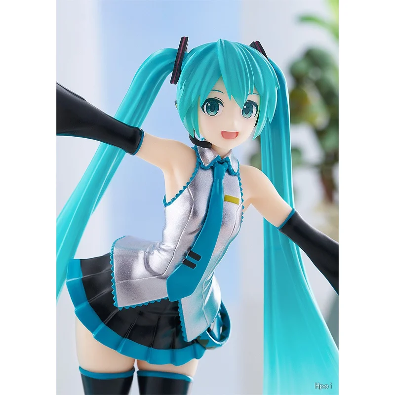 GSC Original POP UP PARADE Hatsune Miku Transparent Color Ver. Anime Action Figure Toys For Boys Girls Children Birthday Gifts