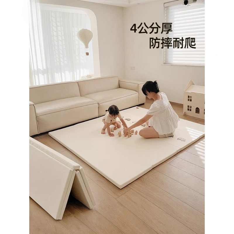 

Meigao Baby Bear Crawling Mat Folding Thickened Anti-drop Floor Mat Infant Children Formaldehyde-Free XPE Foam Crawling Mat