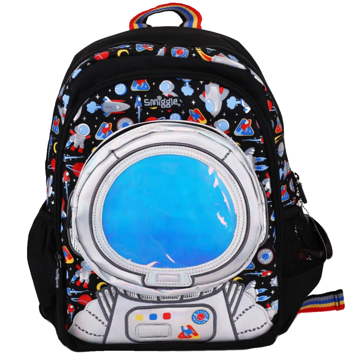 Mochila infantil de grande capacidade dos desenhos animados, saco de escola do estudante, novo, genuíno, Austrália, smiggle, reduzir o estresse, presente de aniversário para meninos