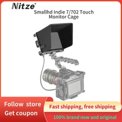 Nitze JT-S02B Monitor Cage Sunhood for SmallHD Indie 7 / 702 Touch 7