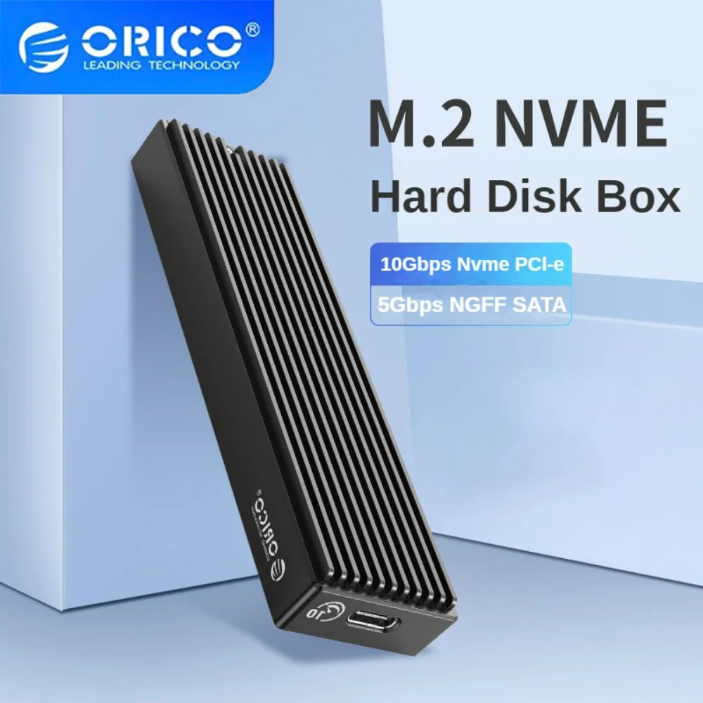 

ORICO M2 SSD Case NVMe USB Type C Gen2 10Gbps PCIe SSD Case M2 SATA NGFF 5Gbps M.2 NVME Enclosure Disk Box M.2 SSD Case