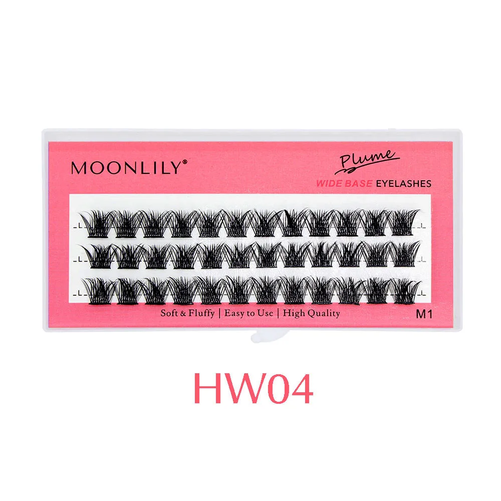 Moonlily 3D Zijde Wimper Extensions Losse Gesegmenteerde DIY Cluster Valse Wimpers Super Zachte Natuurlijke Stijl Persoonlijke Make-up Ciliary
