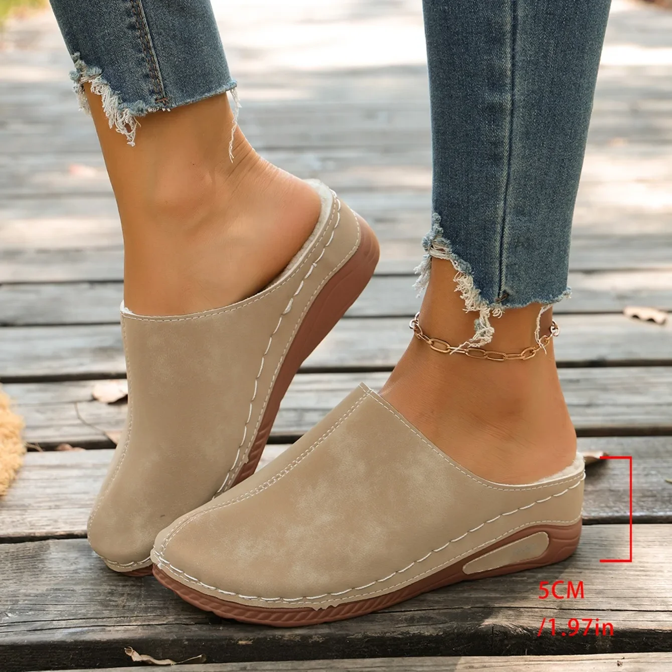 2026 Sommer Damen Pantoffeln Strand Designer Schuhe Damen Casual Plateau-Sandalen Bequeme Slip-On Mode-Slides Damen Mules – Detail 16