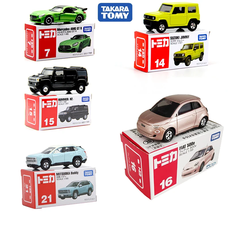 Tomica Premium Scale Model Car Takara Tomy Mini Diecast Alloy Toys HUMMER SUBARU Toyata Metal Car Collection Birthday Gifts