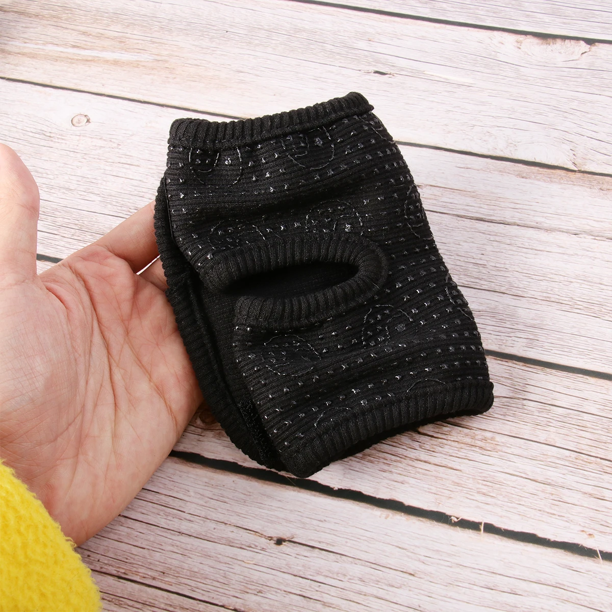 

Pet Leg Sleeves Dog Knee Protector Warm Cover Elbow Sleeve Leg Warmers Support Wrap Black Front For Arthritis Pain Relief