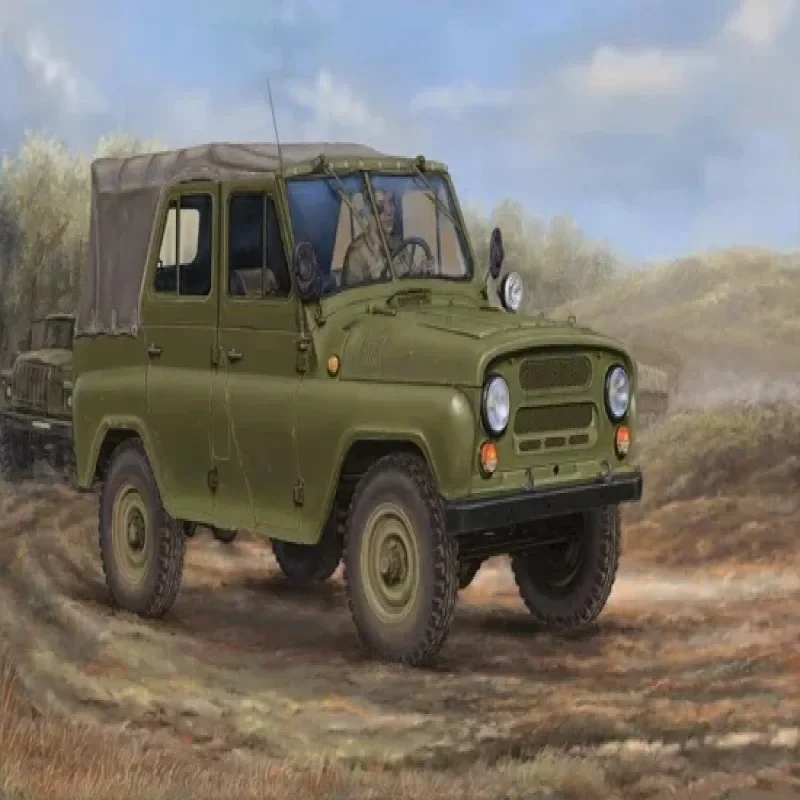 Trumpeter Plastic Model 02327 1/35 Scale Soviet UAZ-469 All-Terrain Vehicle Model Kits for Military Model Hobby Collection DIY