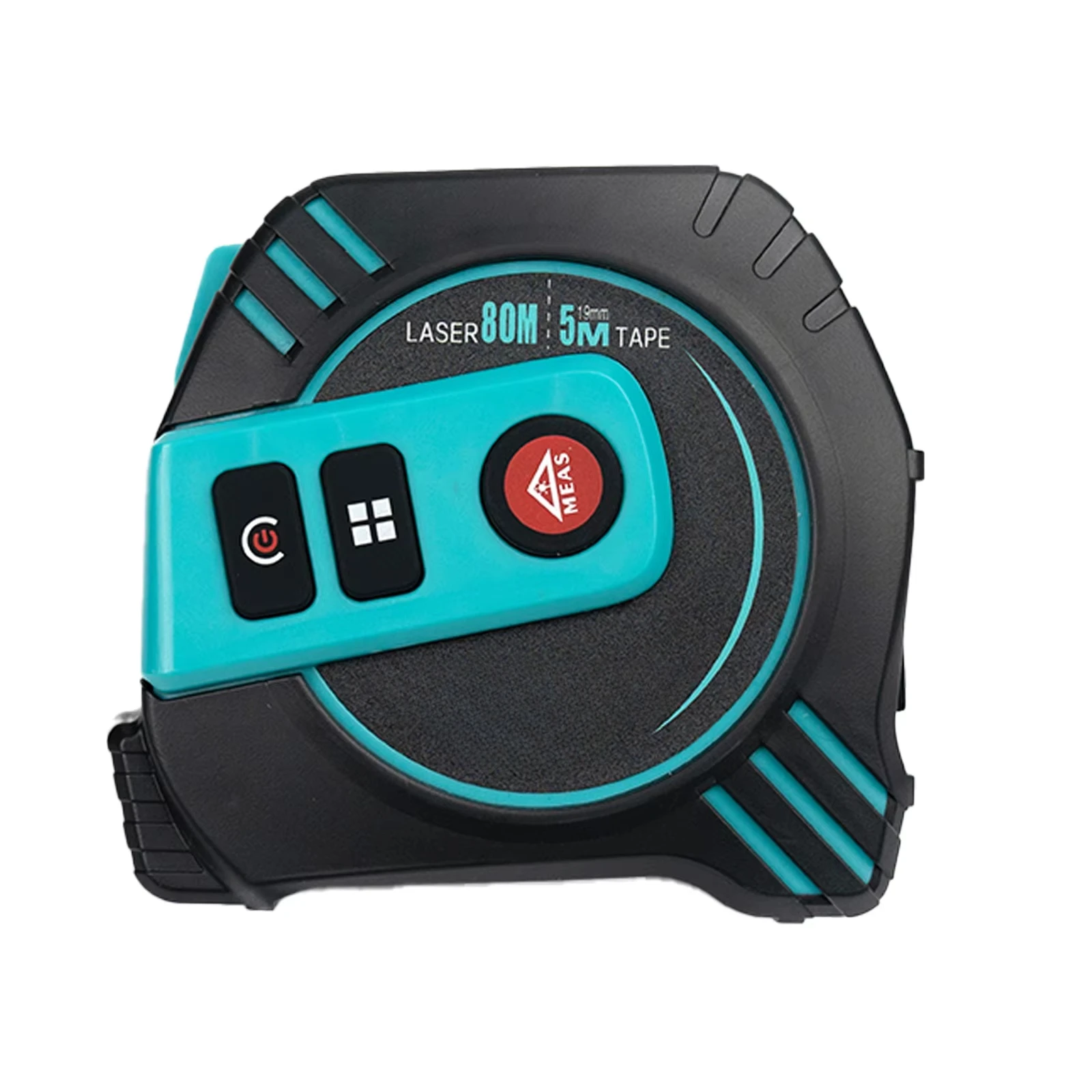 New Design 5m Physical 80m Laser Measuring Tape Green Light Accurate Backlit Screen Tool