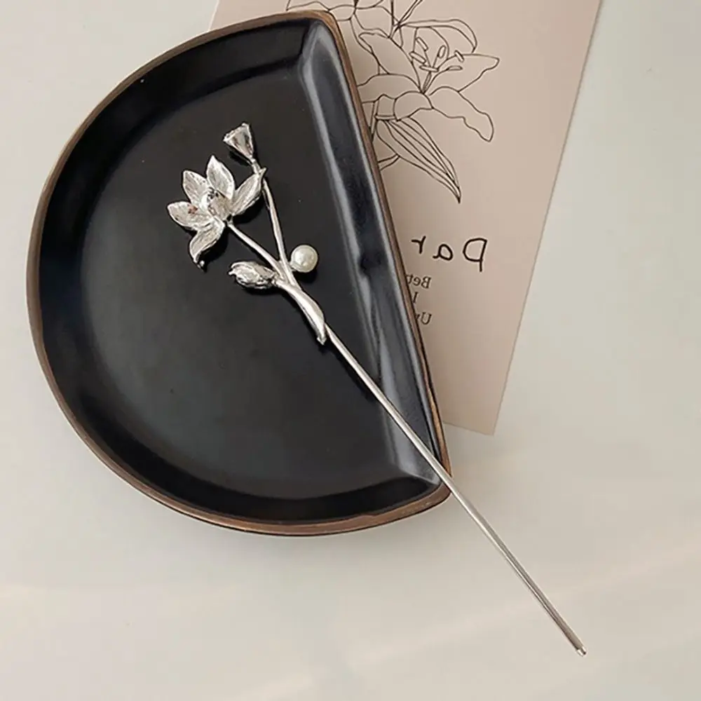 

Cheongsam Hairstyle Design Tool Ancient Headwear Hanfu Hair Sticks Metal Hairpin Ancient Style Hairpin Chinese Style Headwear