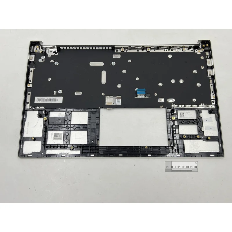 f  For  Samsung Galaxy Book 2 NP750XED Palmrest Top Cover UK Keyboard Silver BA83-04238A