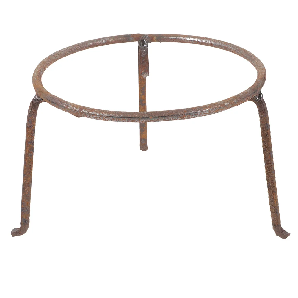 الثلاثي أرجل موقد حامل التخييم وعاء حديد حامل في الهواء الطلق الطبخ شواء أداة متعددة الوظائف ووك رف المحمولة عموم الدعم #3