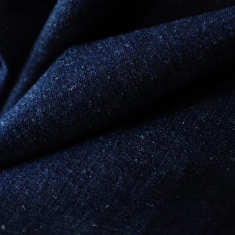 Sauce Zhan Mens Shirts Summer Short Sleeve Vintage Linen Indigo Denim Shirt Double Pockets Regular Fit