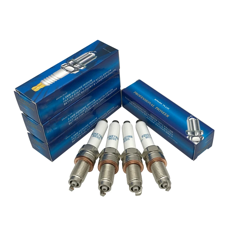 4pcs DOUBLE IRIDIUM Spark Plug D-93231 FOR PZKER7B8EGS VW MAGOTAN passat Scirocco sagitar 0241145523 PKER7A8DES 97861 04E905602A