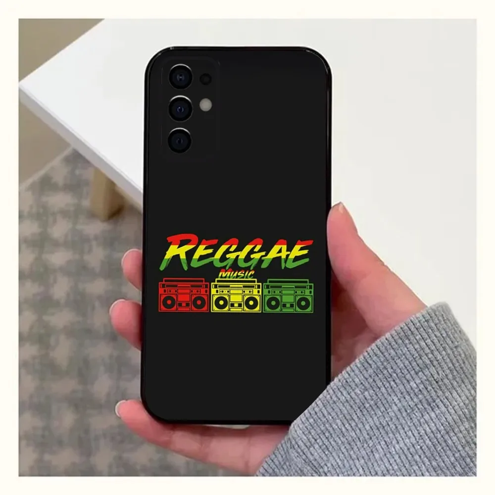 Bob Marley Rasta Lion Phone Case For Samsung S24,S21,S22,S23,S30,Ultra,S20,Plus,Fe,Lite,Note,10,9,5G Black Soft Cover