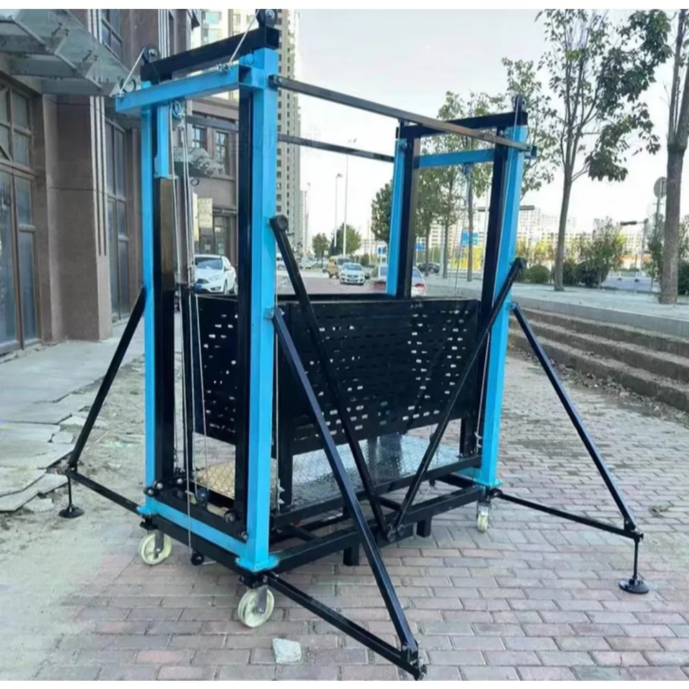 

Складная электрическая подъемная платформа с беспроводным дистанционным управлением, малогабаритная подъемная платформа