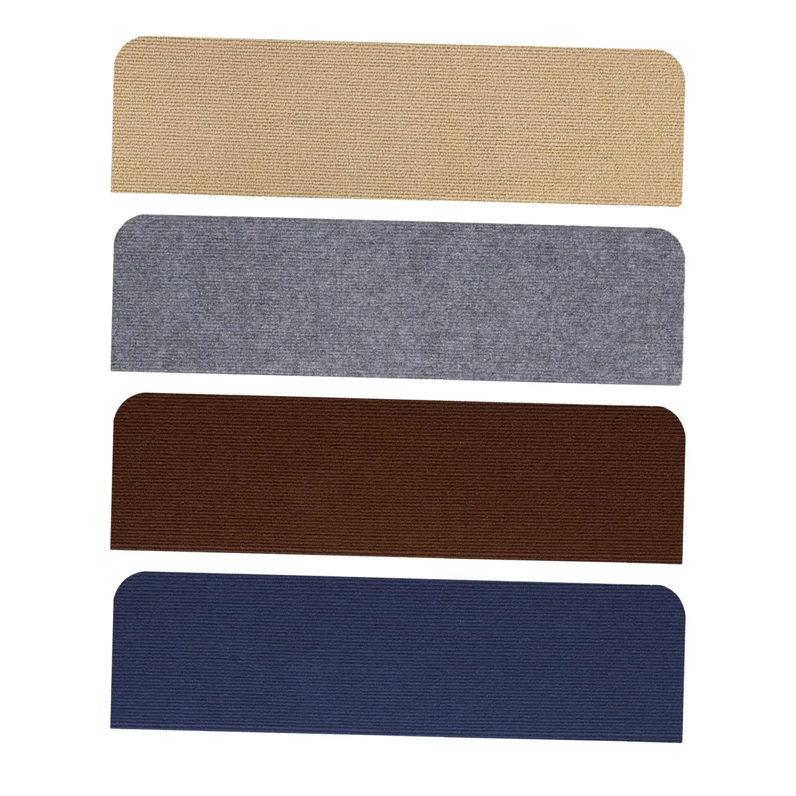 Stair Carpet Tread Non Slip Adhesive Pads for Wood Steps Staircase Runner Rug Protector Indoor Safety Mat for Dogs