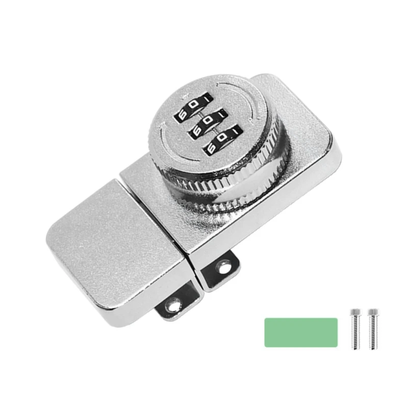 Armário Keyless Lock 3Digit Combination Drawer Lock Travas rotativas fáceis instalar