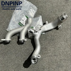 3.0L V6 5.0 V8 PETROL SC WATER OUTLET TUBE THERMOSTAT HOSE FOR DISCOVERY 4 RANGE ROVER SPORT VELAR UPPER LR090630 LOWER LR092992