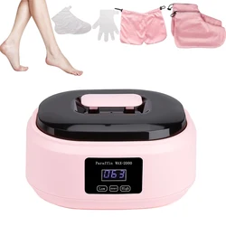 200W Wax Heater Hands Feet Bath Body Hair Removal Digital Timing Melting Wax Bean Therapy Machine Men Women Spa Smooth Skin Care