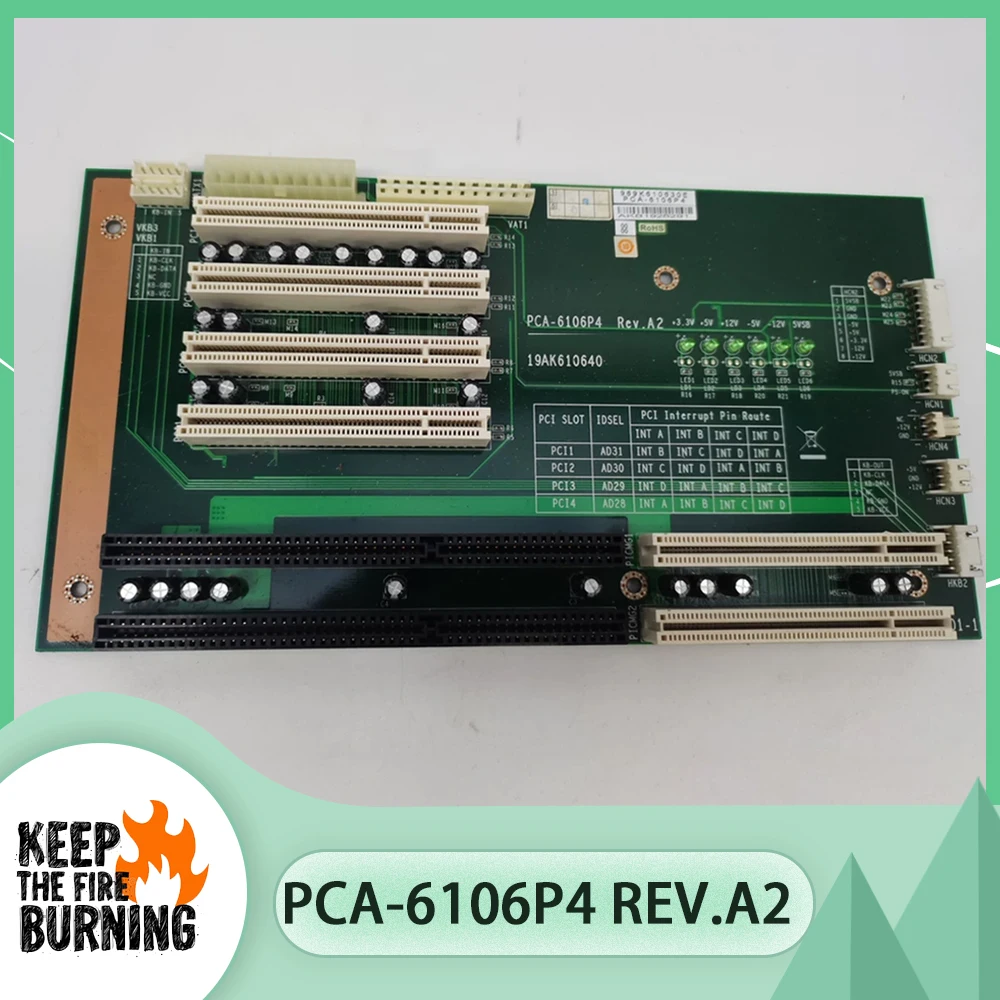 PCA-6106P4 Rev.A2 Industrial control board PCA-6106P4