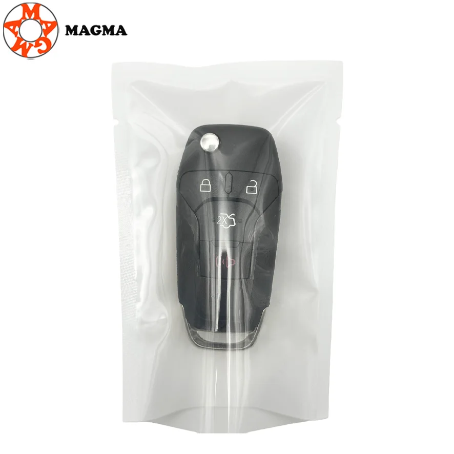 MAGMA 3/4 أزرار FCC ID: N5F-A08TAA 315MHz ID49 رقاقة الوجه مفتاح بعيد دخول بدون مفتاح فوب Hitag Pro لفورد فيوجن 2013-2015 HU101 #6