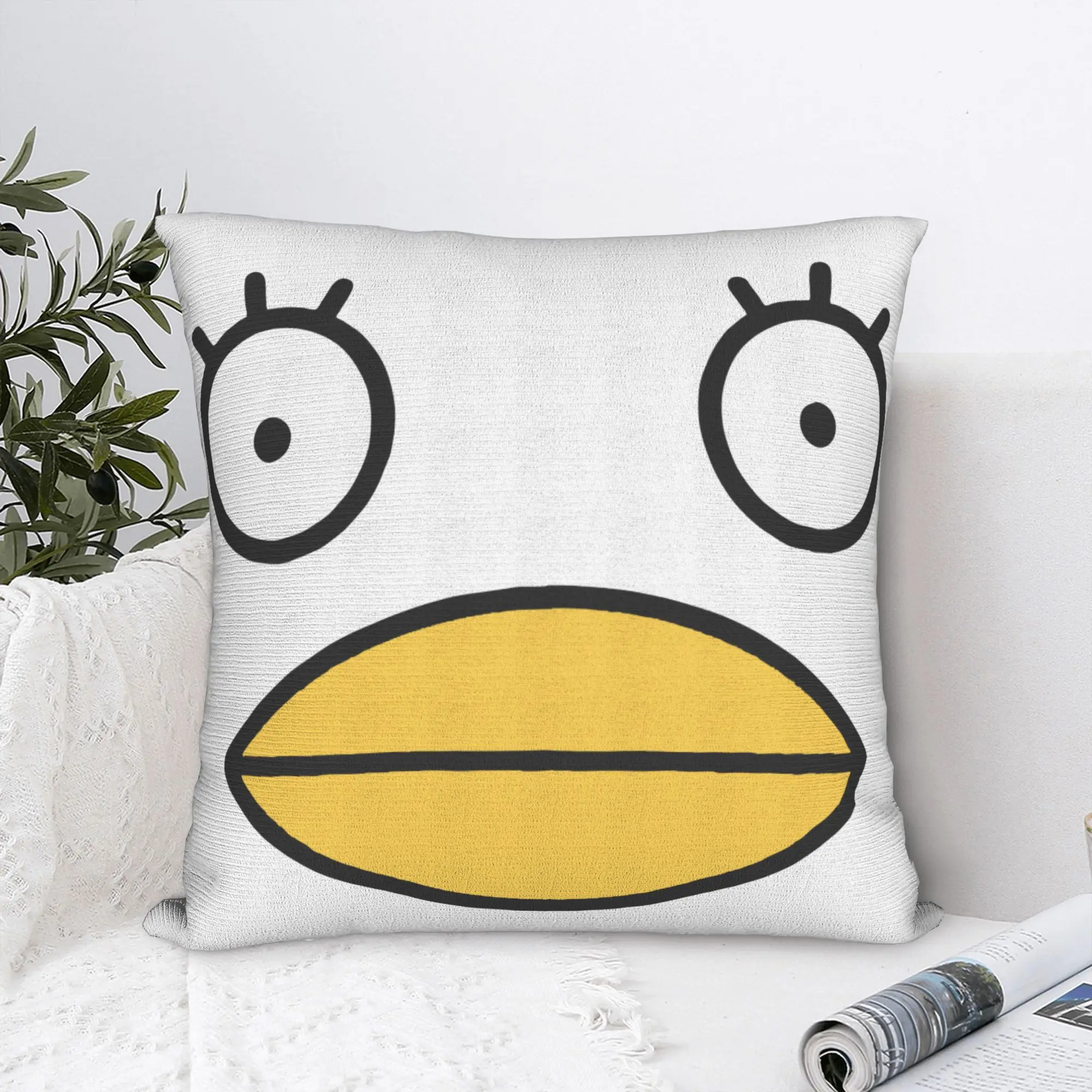 Gintama Elizabeth Face Pillowcase Printed Polyester Cushion Cover Decor  Kagura Duck Anime Pillow Case Cover Sofa 40X40cm