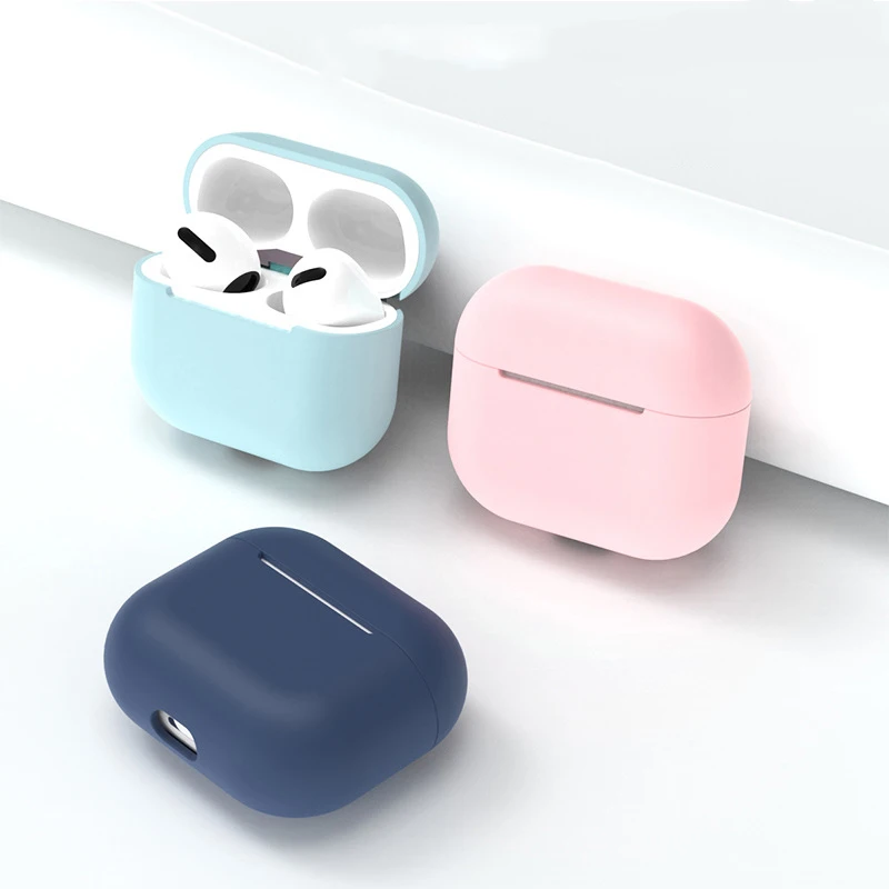 Soft Silicone Case For AirPods 3 Cover Wireless Bluetooth Headphone Protective Case For Air pods 3 Charging Box Bags Accessories