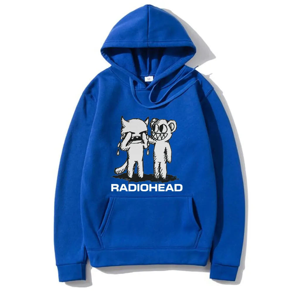 Radiohead Hoodies Punk Indie Rock Band Print Men Woman Streetwear Hoodie Sweatshirts Harajuku Pullover Unisex Tracksuit Clothing