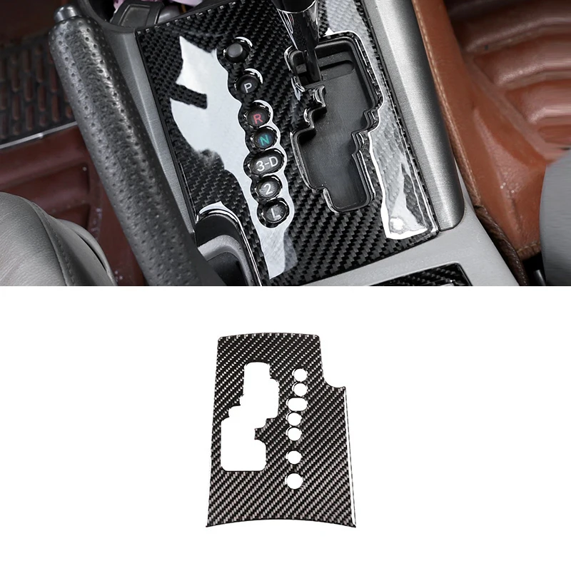 For Toyota Rav4 RAV 4 2006 2007 2008 2009 2010 2011 2012 Carbon Fiber Car Center Control Gear Shift Panel Frame Cover Inner Trim