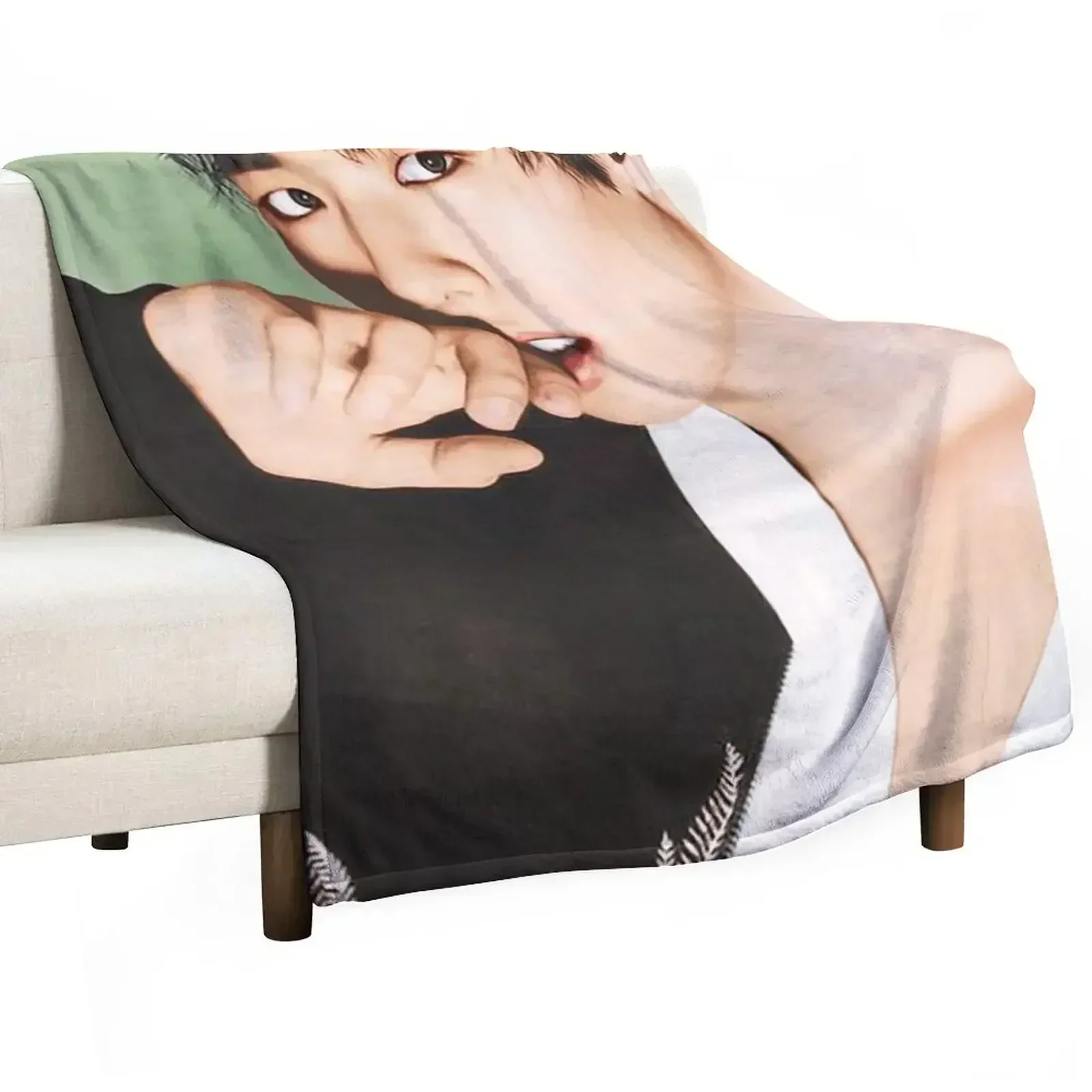 

Baekhyun Throw Blanket Air Conditioner Soft Blanket for Office Home