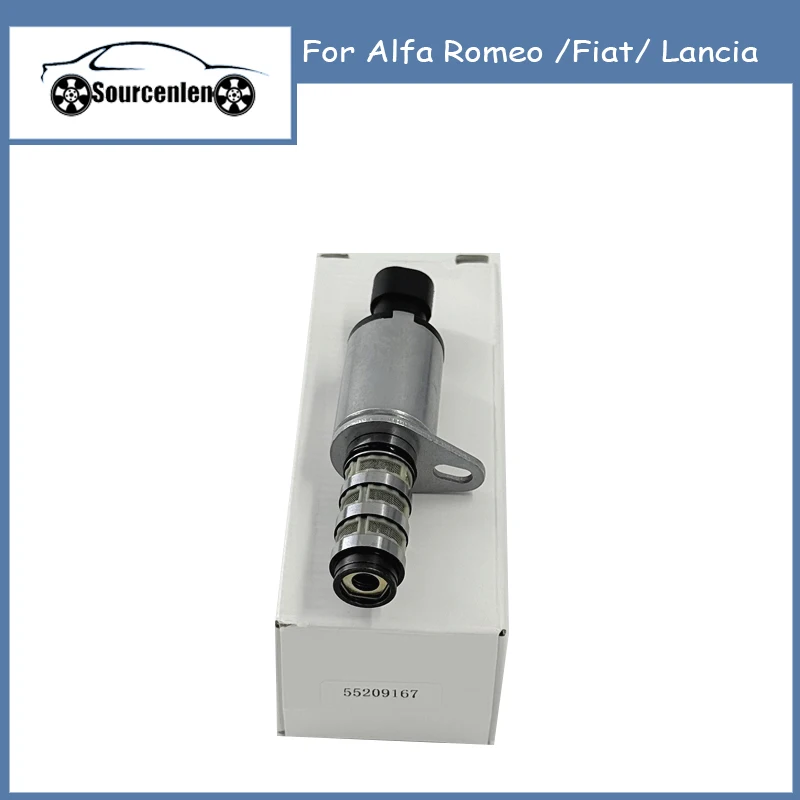 55209167 Регулирующий клапан распределительного вала 55209166 для Alfa Romeo/Fiat/ Lancia Электромагнитный клапан распределительного вала VVT 55209167 Регулирующий клапан распределительного вала 55209166 для Alfa Romeo/Fiat/ Lancia Электромагнитный клапан распределительного вала VVT