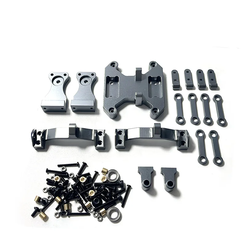 Kit de modificação de balancim de chassi de equilíbrio de metal 1:16 para WPL B16 B36 1/16 RC peças de modificação de carro acessórios de atualização