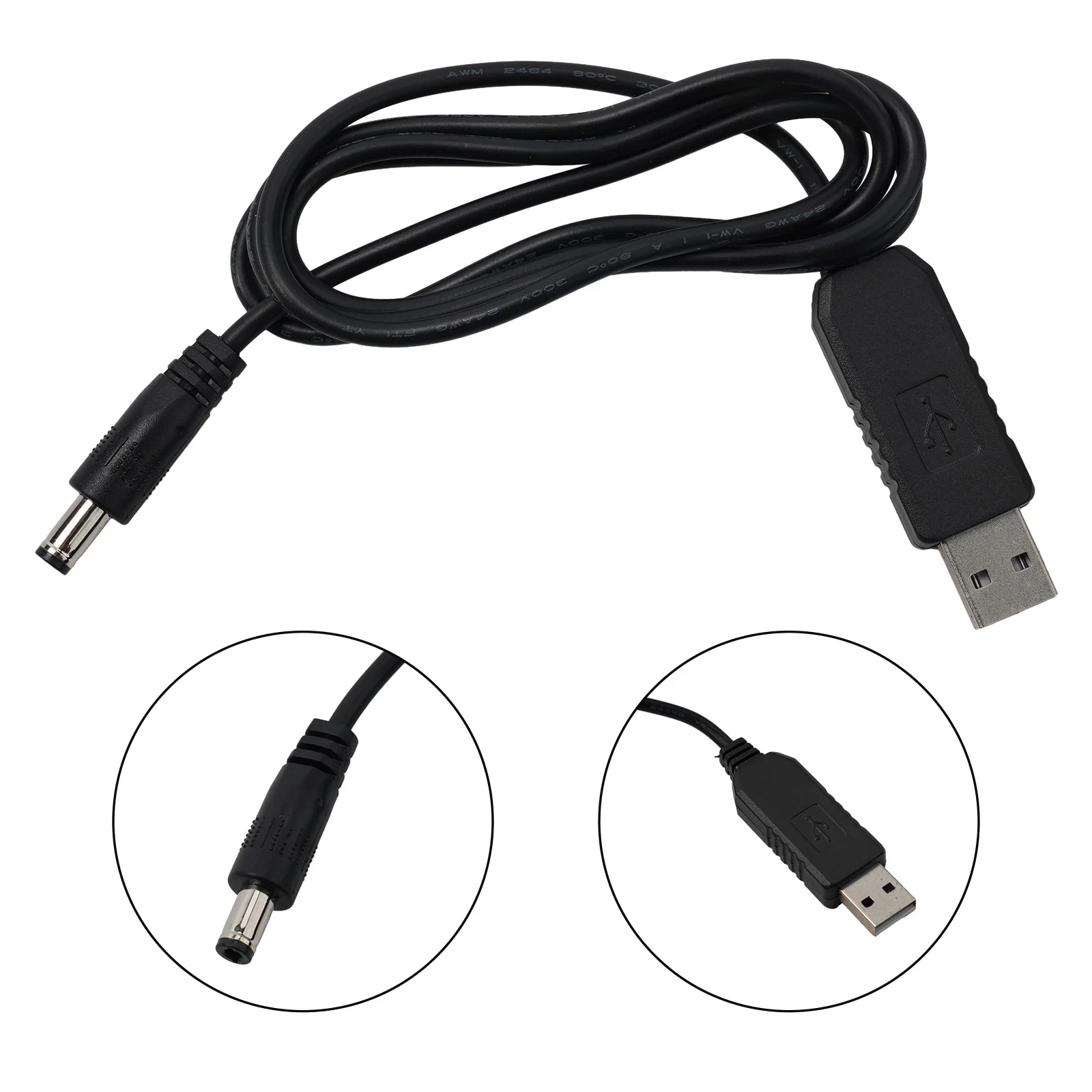 Brand New High Quality Practical Useful Boutique Boost Cable 5.5*2.1MM Interface Optional Power Step Up USB 3Ft