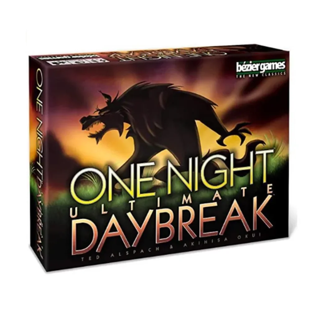 One Night Ultimate Werewolf Cards Collection Board Game Alien Super Villains Edition Deck For Party Playing